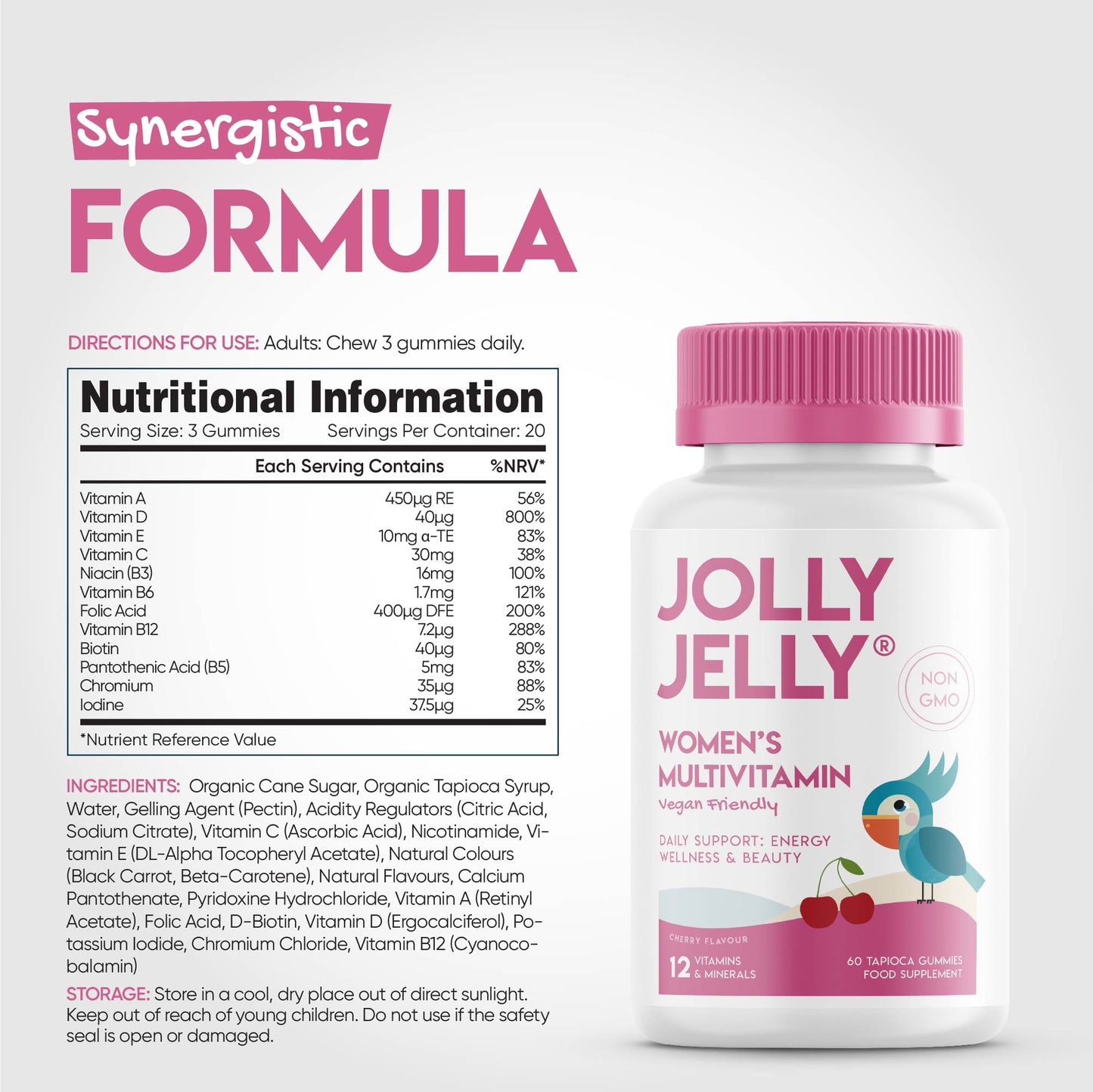 Women's MultiVitamin Tapioca Gummies